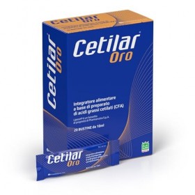 Cetilar Or, Complément alimentaire à base de Lipocet, mélange desters cétylés CFA , 20 sachets, PHarmanutra