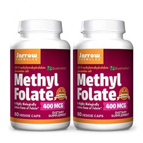 Jarrow Formulas - Methyl Folate 60 capsap Pack of 2 