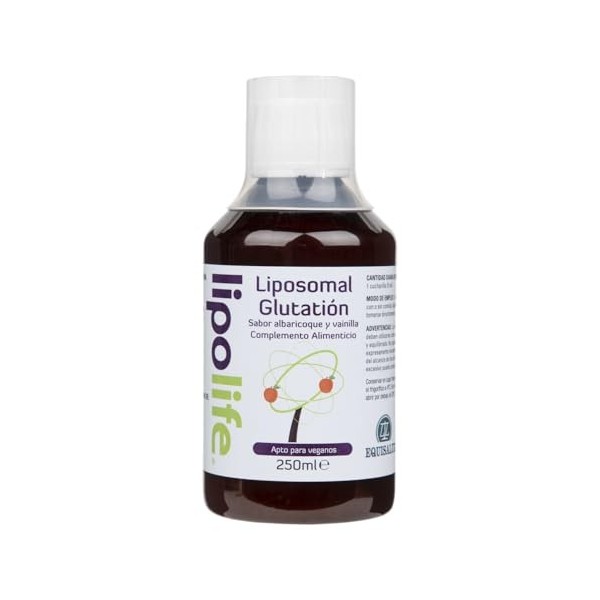 EQUISALUD LIPOLIFE LIPOSOMAL GLUTATION albaricoque-vai. 250m – produit multifonction à large champ d’application, s’intègre f