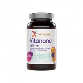 MUNDONATURAL VITANANO SELENIO liposomado 30cap. – contribue au fonctionnement normal de l’organisme au quotidien, complément 