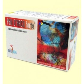 LUSODIETE PAU D ARCO forte 100cap. – recommandé en complément d’une alimentation équilibrée, gélules qui facilitent la supplé