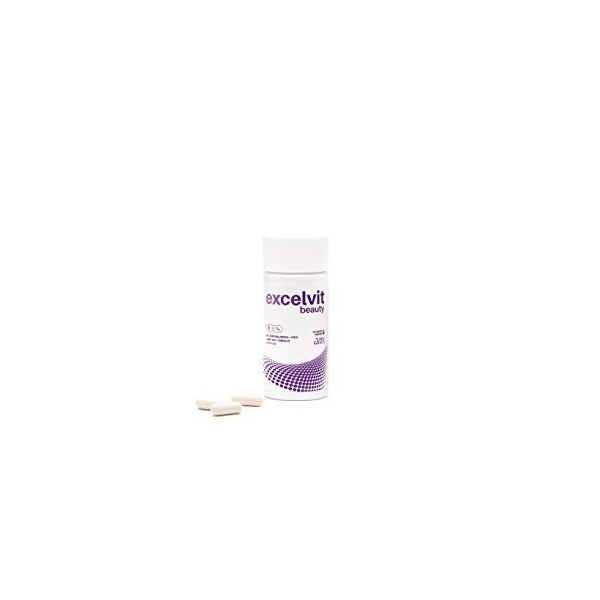 EXCELVIT EXCELVIT BEAUTY 60cap. – gélules qui facilitent la supplémentation quotidienne, recommandé en complément d’une alime
