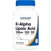 Nutricost Acide lipoïque R-Alpha 100 mg, 120 gélules – Capsules végétariennes, sans OGM, sans gluten