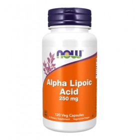 NOW Aliments Acide alpha-lipoïque, 250 mg - 120 vcaps