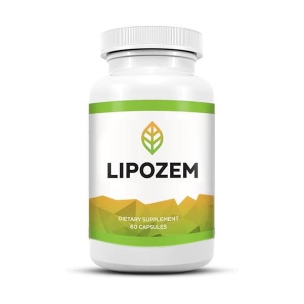 Générique Capsules lipo-zems, supplément de Formule avancée Lipozem, sans Gluten, ingrédients 100% naturels, capsulas pour Fe