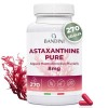 Bandini® Pure Astaxanthine 90 gélules | Puissant antioxydant naturel issu de lalgue Haematococcus Pluvialis - Astaxanthin na ...