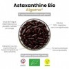 Astaxanthine BIO 8 mg – Issue de l’Algue Haematococcus Pluvialis Biologique Origine Europe – Antioxydant Naturel Hautement Bi