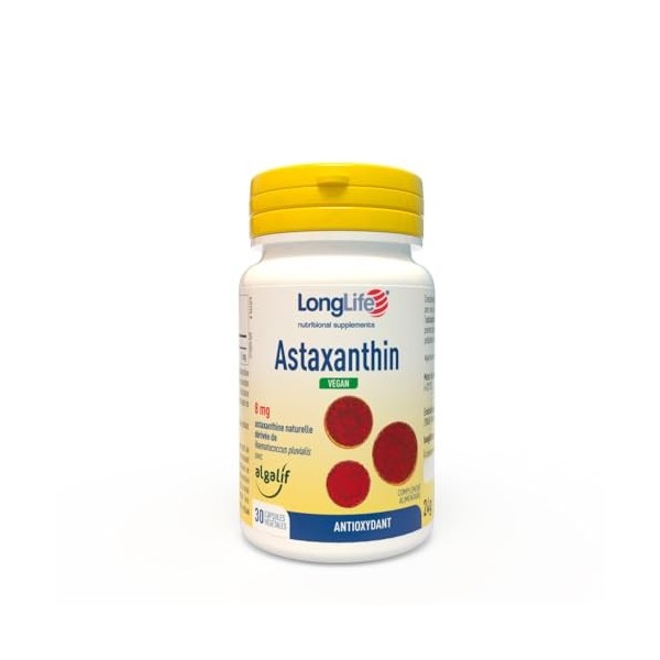 LongLife® Astaxanthine Vegan 8 mg