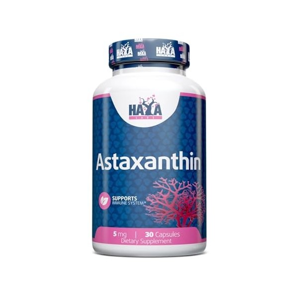 Haya Labs Astaxanthin 5mg 30 capsules
