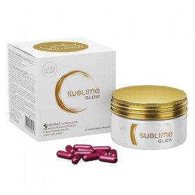 Astaxanthine Antioxydant pour Taches Pigmentaires + Teint Irrégulier + Cernes + Rougeurs - Nutricosmétique avec SkinAx + Poly