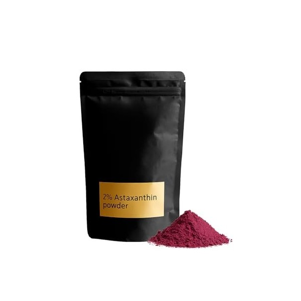 DR T&T Poudre dastaxanthine antioxydante pour végétariens 1 kg 2 %