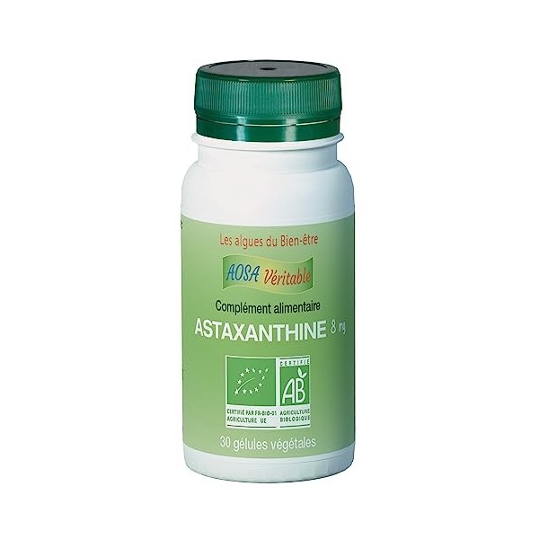 Astaxanthine bio - 30 gélules - Puissant antioxydant