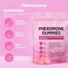 Gommes aux phéromones, 60 unités, renforçant les phéromones naturelles pour stimuler lattirance, la passion et la confiance 