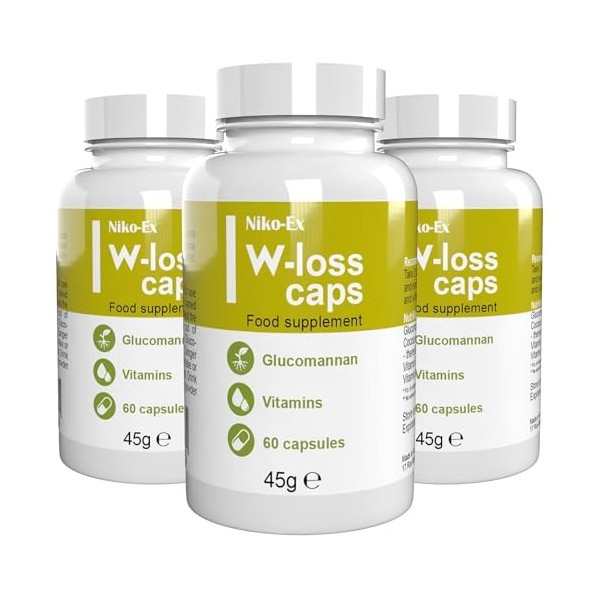 W-loss - 180 Cápsulas 3x60 Cápsulas , Pack de 3
