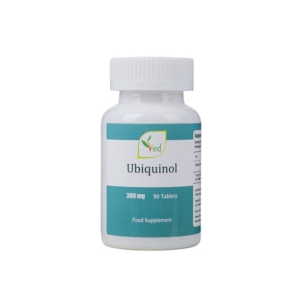 Avec lubiquinol | Forme active coq10 | Absorption élevée/Bioactivité améliorée | 300 mg, 90 comprimés