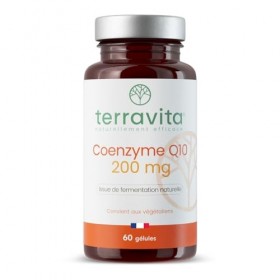 COENZYME Q10 Pure | 200 mg d’Ubiquinone Stable par Dose | Antioxydant Puissant pour Effet Anti-âge | Biodisponibilité Maximal