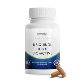 Ubiquinol Coenzyme Q10 Kaneka™ - Antioxydant Énergie cellulaire Métabolisme - Forme Bioactive & Stable - Haute Biodisponibili