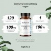 nutri+ Coenzyme Q10 Ubiquinone 100 mg – 120 Gélules – Complément alimentaire haute Dosage – soutien Énergie & Vitalité – Anti