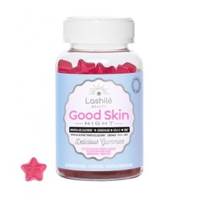 Lashilé Beauty - Complément Alimentaire - Régénérateur de peau pendant la nuit - Good Skin Night - Made In France - Coenzyme ...