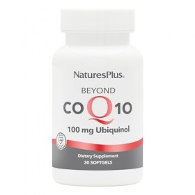 BEYOND CO Q10 UBIQUINOL 100 – complément complet proposé en gélules pratiques, contribue au fonctionnement normal de l’organi