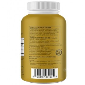 Qunol Ubiquinol CoQ10 Lot de 60 gélules molles 100 mg, Ubiquinol – Forme active de coenzyme Q10, antioxydant pour la santé ca