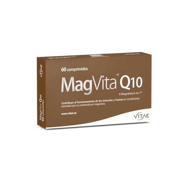 MAGVITA Q10 60 comp. – préparation en comprimés pour une prise régulière, facile à intégrer dans la routine de la journée, bo