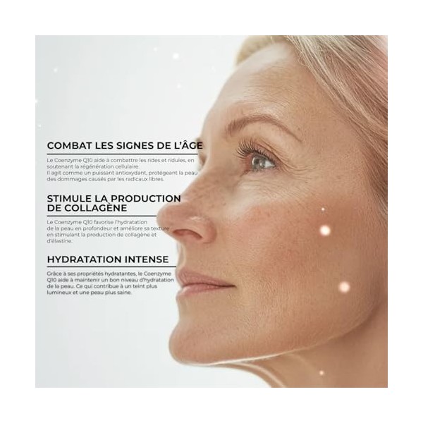 Coenzyme Q10 – Complément Alimentaire Naturel – Antioxydant Puissant, Énergie Cellulaire & Santé Cardiaque – 60 Gélules Végét