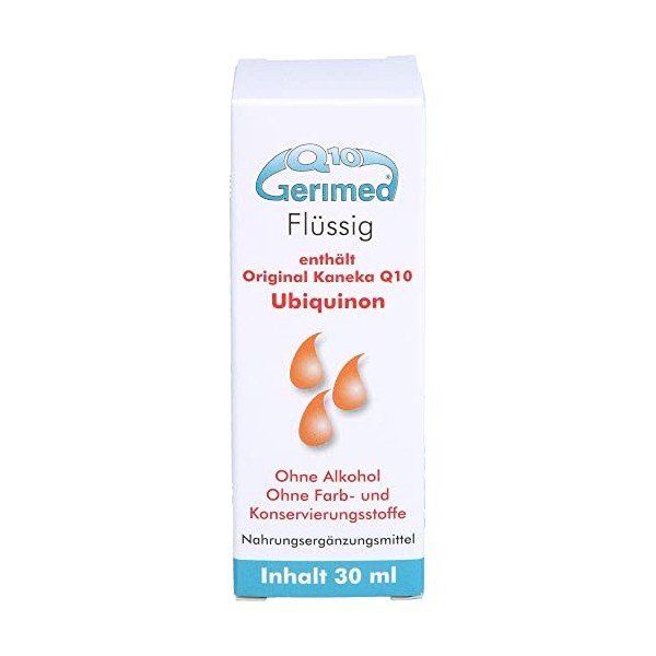 Q10 Gerimed flüssig ohne Alkohol, 30 ml Solution