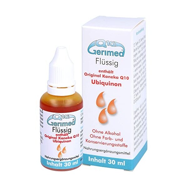 Q10 Gerimed flüssig ohne Alkohol, 30 ml Solution