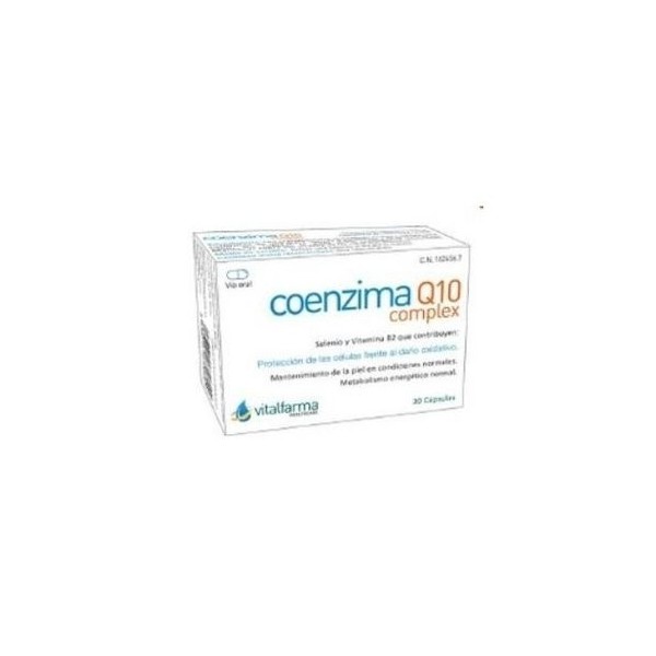 Coenzyme Q10 30 gélules de 100 mg de Vitalfarma