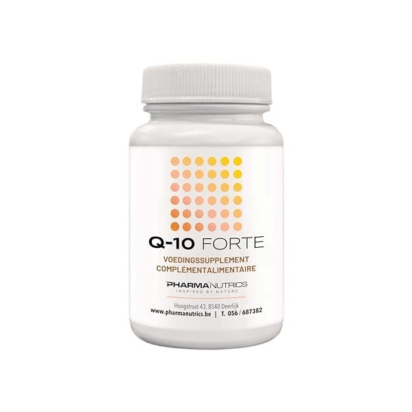 Q10 FORTE 30 CAPS PHARMANUTRICS//UBIQUINOL 110 MG-ANTI-OXYDANT-ENERGIE//VOEDINGSSUPPLEMENT Coenzyme Q10