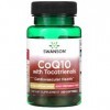 Swanson - CoQ10 - Coenzyme Q10 100mg avec Tocotriénols | Support cardiaque et vasculaire, propriétés antioxydantes - 60 Softg