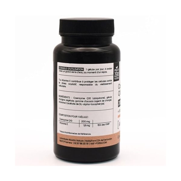 Nat&Form Premium Coenzyme Q10 30 Gélules Coenzyme Q10