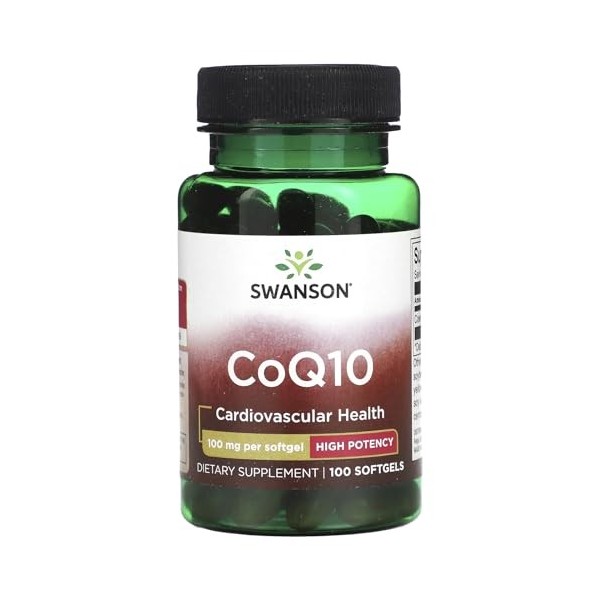 CoQ10, 100mg - 100 softgels