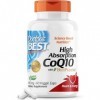 Haute Absorption CoQ10, avec BioPerine, 100 mg, 60 Caps Veggie - Doctor est le meilleur