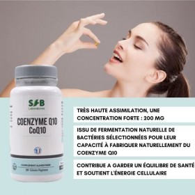 SFB Laboratoires - CoEnzyme Q10 200mg - Vegan