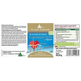 Coenzyme Q 10 du Dr. med. Michalzik - sans additifs - de BIOTIKON®