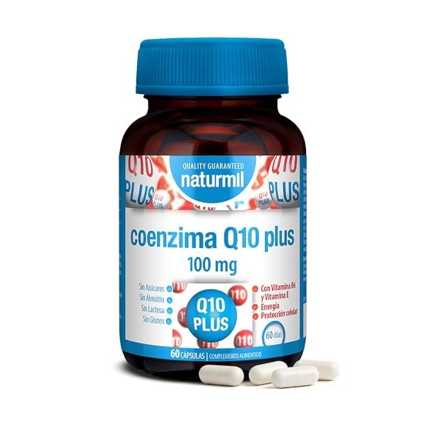 DIETMED COENZIMA Q10 100mg. 60cap. – complément alimentaire sous forme de gélules, boîte de 60 gélules, contribue au fonction