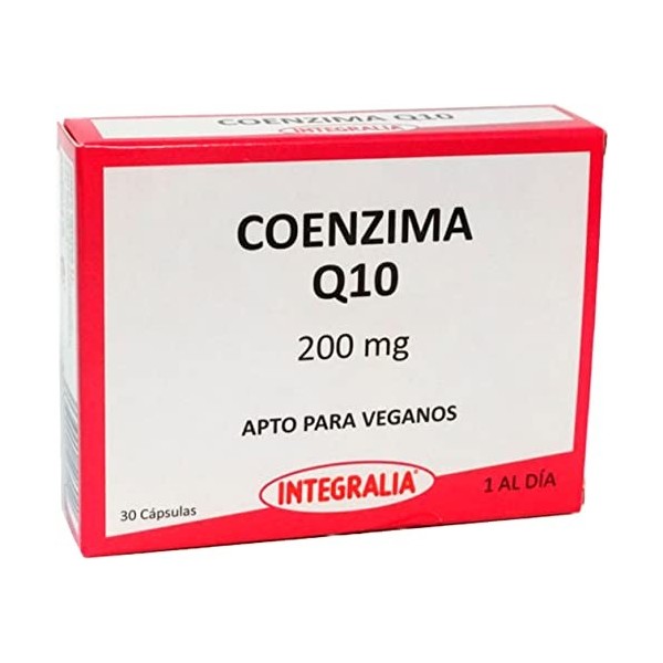 INTEGRALIA COENZIMA Q10 200mg 30cap. – recommandé en complément d’une alimentation équilibrée, complément complet proposé en 