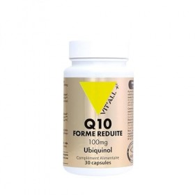 COENZYME Q10 FORMULE RÉDUITE - 100 MG - 30 CAPSULES - VITALL+ Coenzyme Q10