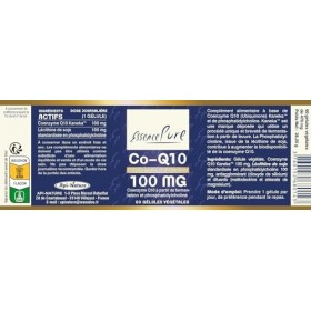 Coenzyme Q10 Kaneka 100mg | Technologie de Bio Fermentation Exclusive | Haute Assimilation | Renforcé en Phosphatidylcholine 
