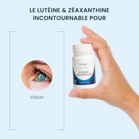 Lutéine Zéaxanthine - Vision, Fatigue oculaire, Yeux secs - Compléments alimentaire pour les yeux - Extrait végétal concentré