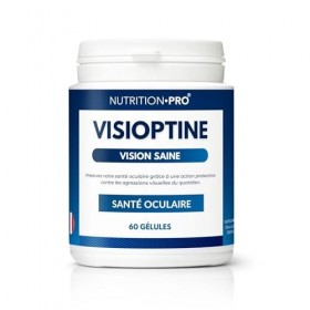 Visioptine – 60 Gélules • Lutéine, Zéaxanthine, Myrtille, Zinc, Vitamines C & E • Protection Oculaire & Vision • Anti-Lumière