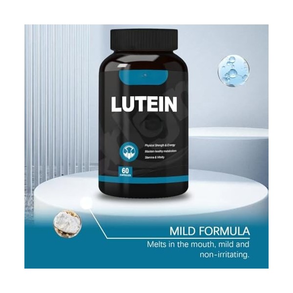 Vitamines pour les yeux - Lutéine avec zéaxanthine, pour adultes et seniors,1PCS Lutéine