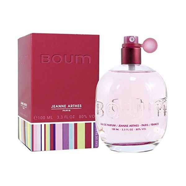 JEANNE ARTHES - Parfum Femme Boum Vanille & Sa Pomme dAmour - Eau de Parfum - Flacon Vaporisateur 100 ml - Fabriqué en Franc