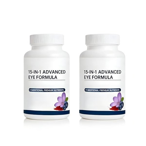 Formule Oculaire Avancée 15 en 1, Soutien à la Vision et à la Concentration 2