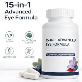 Formule Oculaire Avancée 15 en 1, Soutien à la Vision et à la Concentration 2 