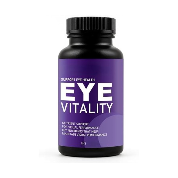 Eye Vitality LutéIne Et ZéAxanthine 丨 Soutien Quotidien Au Bien-êTre Oculaire,（1pcs） Lutéine