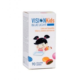 Supplément pour la vue enfants Vision Kids BLUE LIGHT à base de lutéine, zéaxanthine et canneberge noire | Confettis exquis a