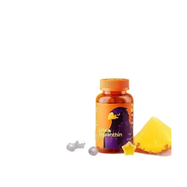 Lutéine et zéaxanthine – Sans sucre, supporte la lumière bleue – Idéal pour les yeux secs